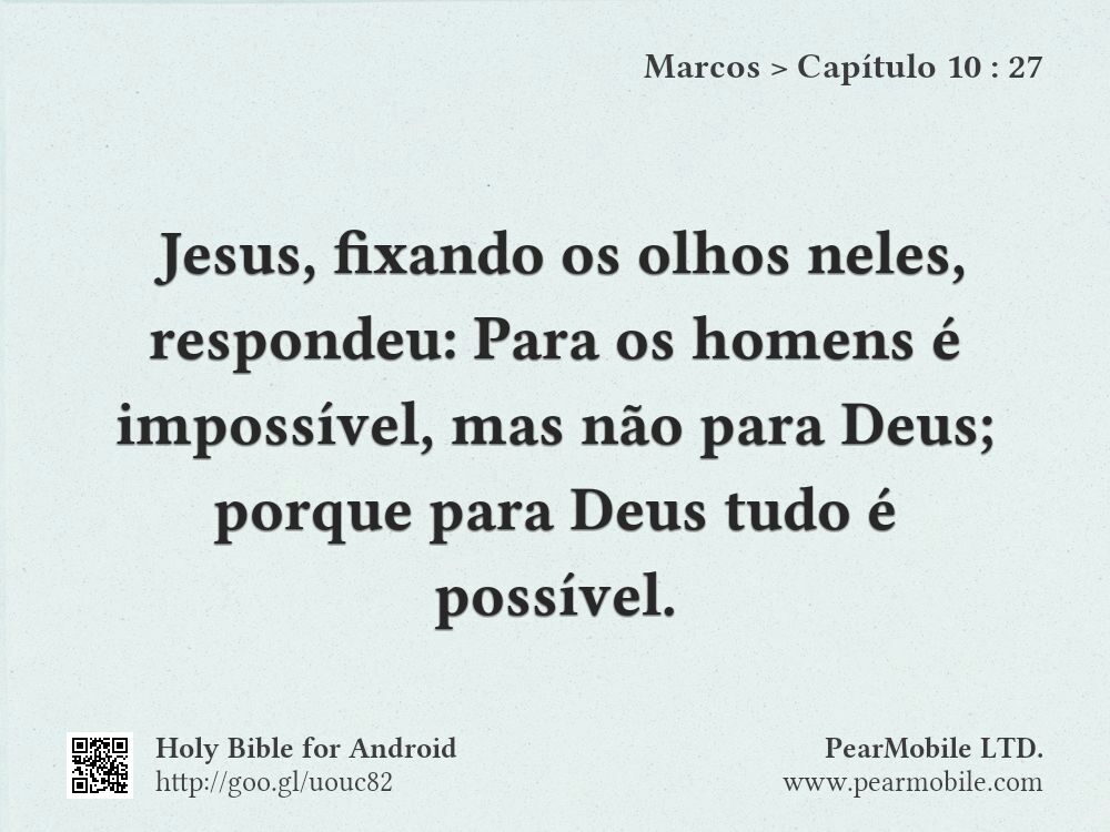 Marcos, Capítulo 10:27